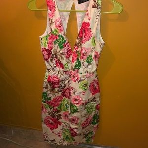 Floral printed dress
